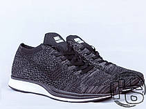 Чоловічі кросівки Nike Flyknit Racer Blackout 526628-017, фото 5