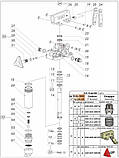 Ручний насос для гідравліки PMS-25VS salhydro, фото 2