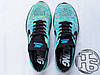 Чоловічі кросівки Nike Flyknit Racer Green Strike/Black/Blue 526628-304, фото 7