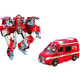 Робот Трансформер Fire Warrior Швидка допомога J8015B, фото 4