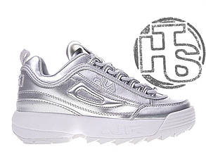 Жіночі кросівки Fila Disruptor II 2 Silver Metallic