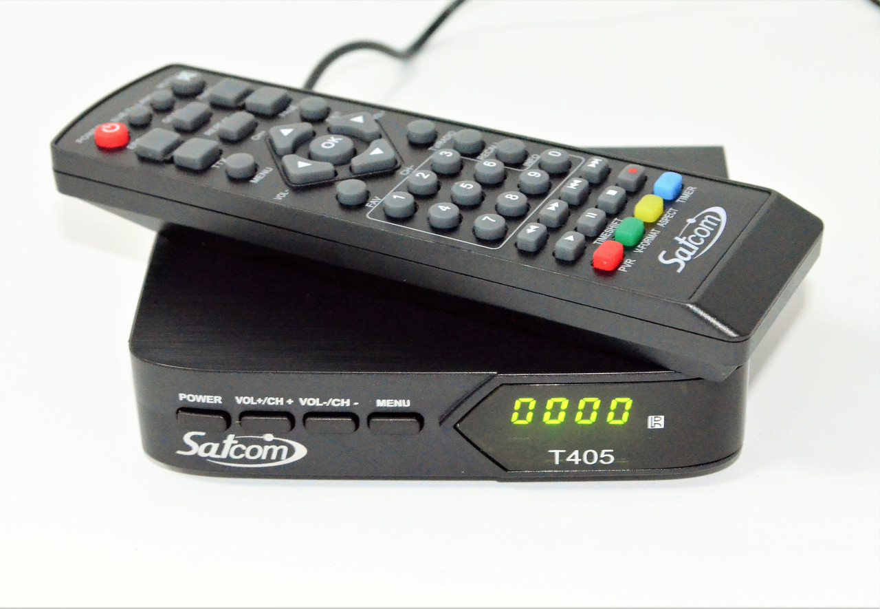 Satcom T405 HD — DVB-T2 Тюнер Т2 