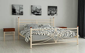 Кровать Тиффани 120х200 см Полуторная металлическая кровать Тиффани