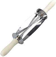 Качалка - різак для круасанів, ніж - ролер для круасанів 48см(22 см) (середній)