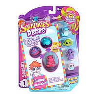 1, Набор Фигурок Сквинкис Squinkies Do Drops Starter Pack Bundle