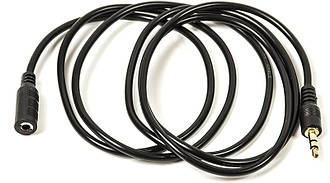 Аудіо кабель PowerPlant 3.5 mm M-F 1.5 м