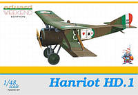 1:48 Сборная модель самолета Hanriot HD.1, Eduard 8412