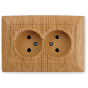 Gunsan Visage Клен Розетка подвійна