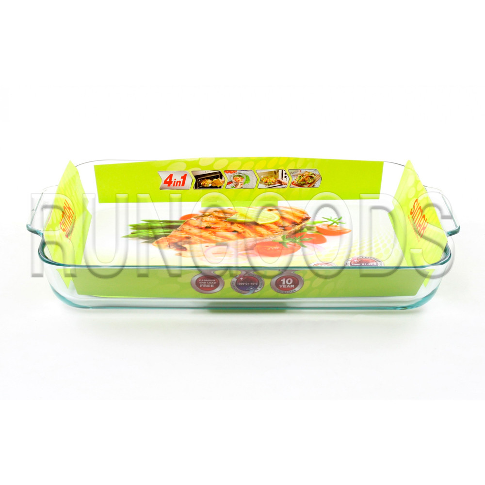 Форма для випічки скляна "Simax" 2,4 л s7046