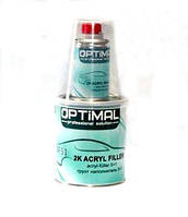 Грунт акриловый белый 0,8л + отв. 0,16л OPTIMAL 2K Acryfiller 5+1 HS (OPS-AF51W960)