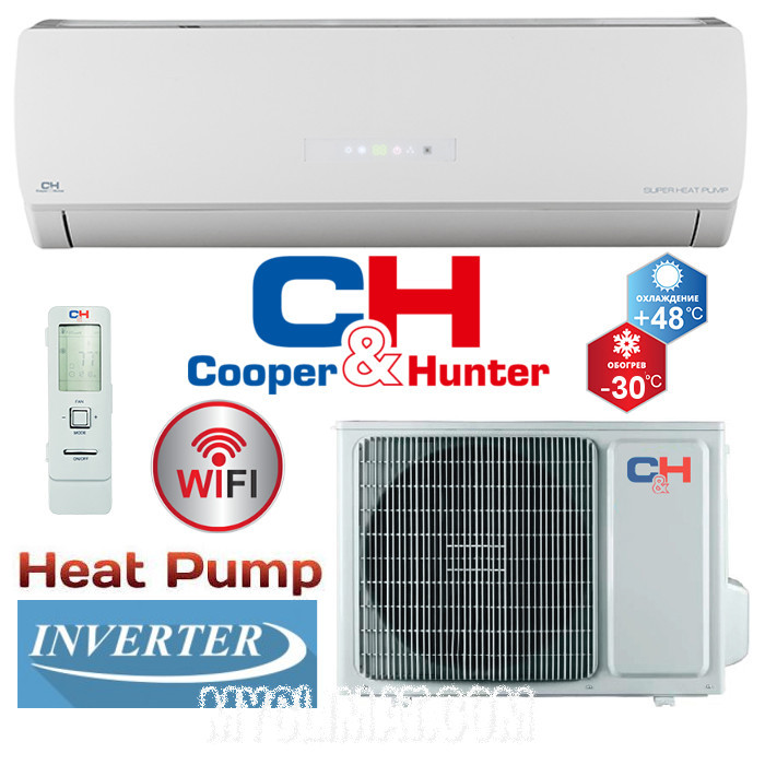 Кондиціонер Cooper&Hunter CH-S09FTXTB2S-W (WI-FI)