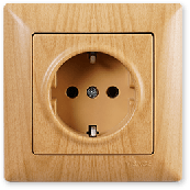 Gunsan Visage Клен Розетка із заземленням