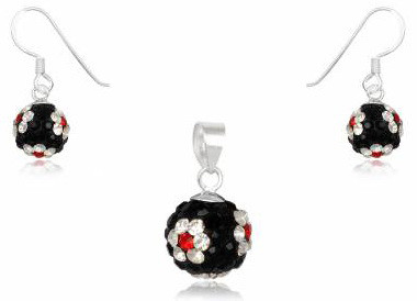 Набір TN1015. Срібло 925. Swarovski crystals