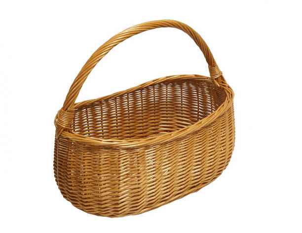 Плетений кошик для шопінгу, фото 1