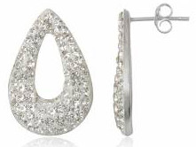 Сережки TN407. Срібло 925. Swarovski Crystals