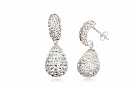 Сережки TN846. Срібло 925. Swarovski crystals