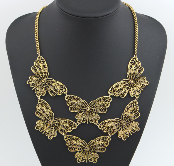 Намисто, кольє метелики бронзове tb1205, фото 1