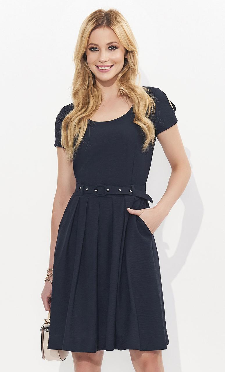 Жіноче літнє плаття Nikanda Zaps темно-синього кольору. Розмір S, фото 1