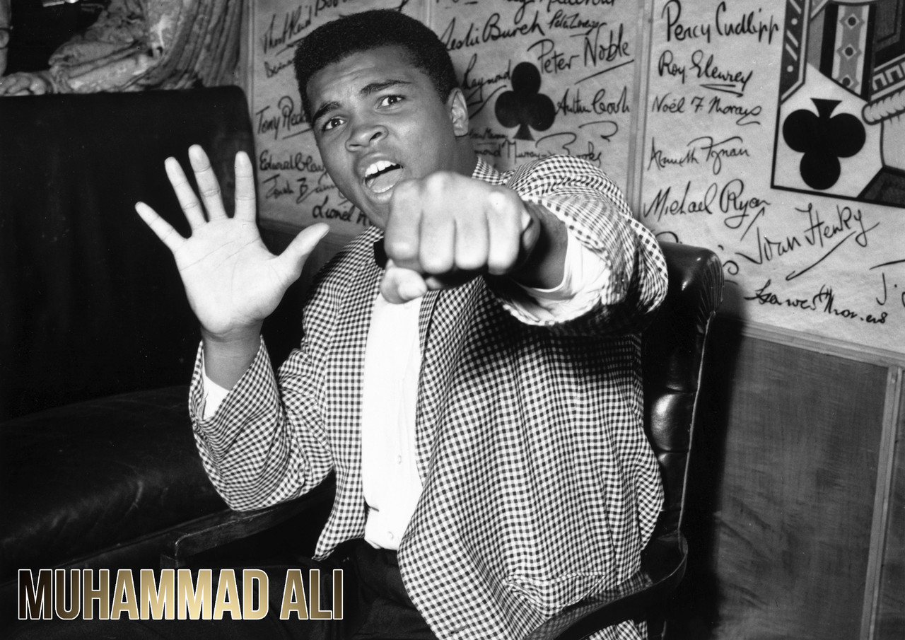 Плакат бокс Мохаммед Алі А3 | Muhammad Ali 003, фото 1
