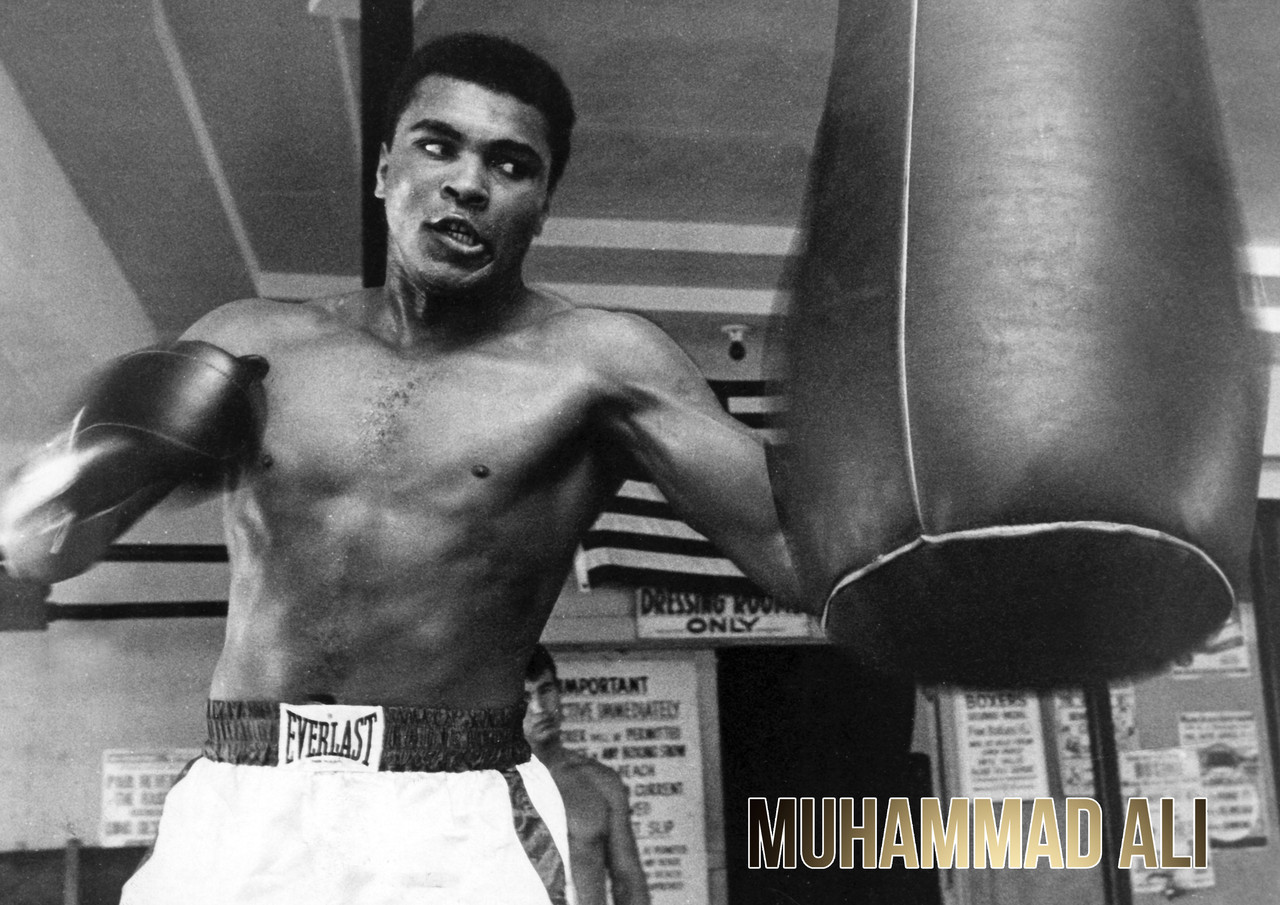 Плакат бокс Мохаммед Алі А3 | Muhammad Ali 004, фото 1