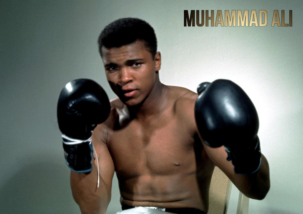 Плакат бокс Мохаммед Алі А3 | Muhammad Ali 006, фото 1
