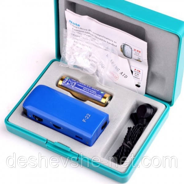 Кишеньковий слуховий апарат Axon F-22