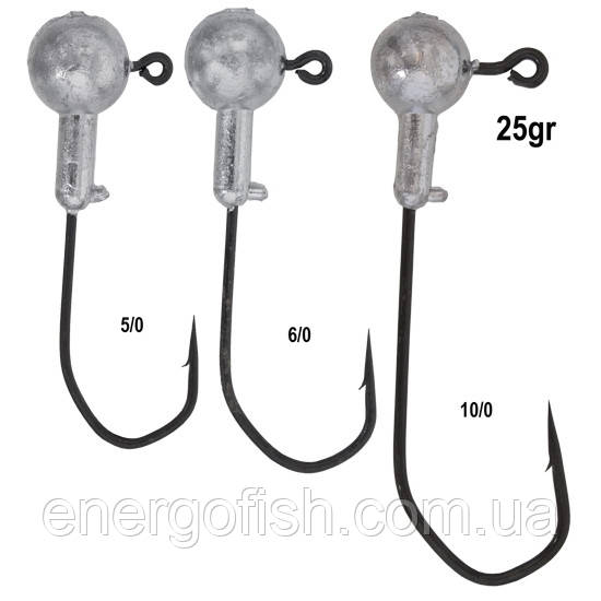 Джиг-головка 5/0 Euro Jig 25g