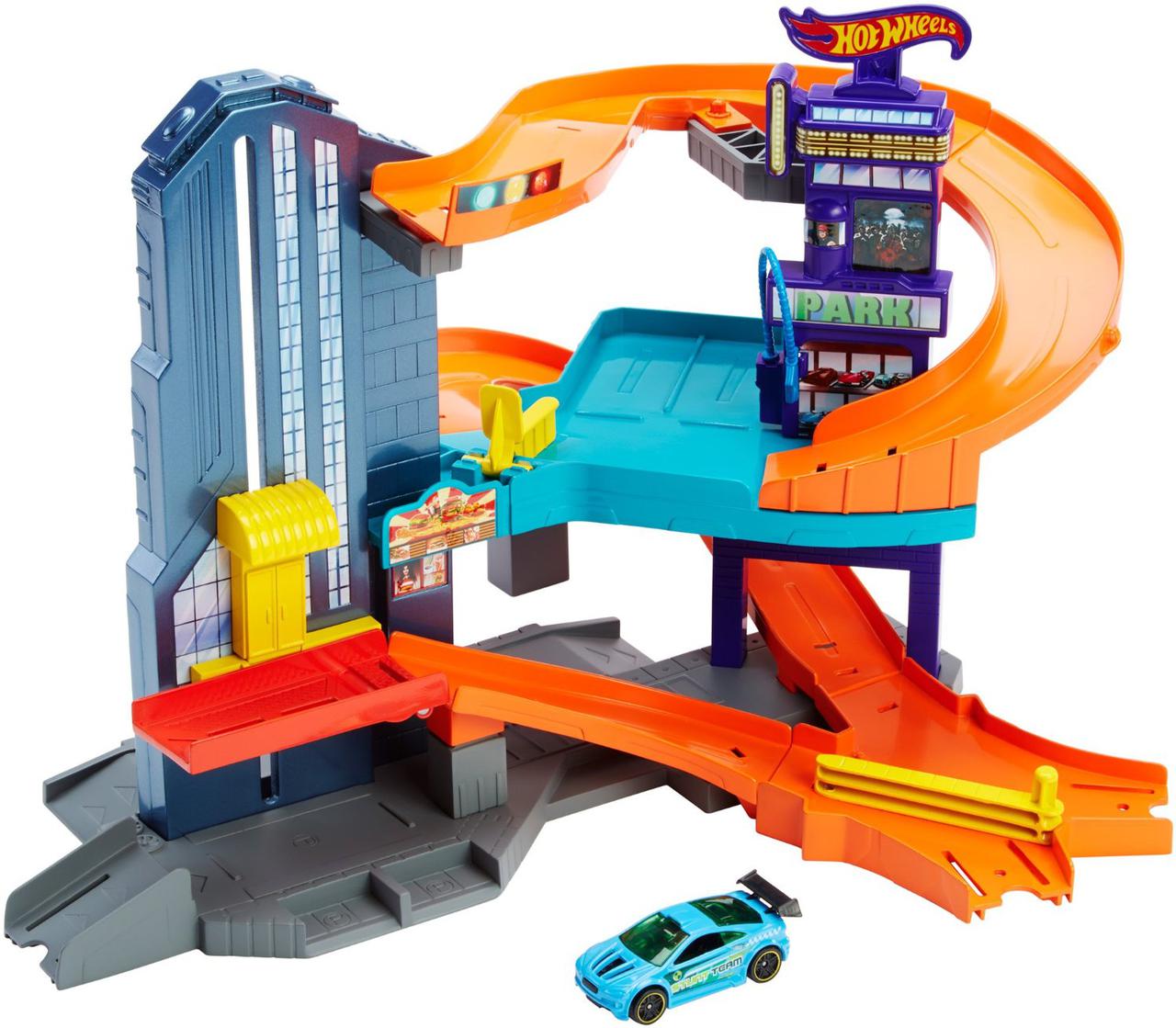 Трек Хот Вілс Місто швидкості Hot Wheels Speedtropolis cdl36, фото 1