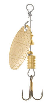Блешня Wizard вертушка Bass 3 -3.5 р Gold