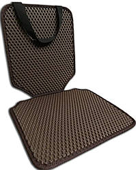 Захисний килимок під дитяче автокрісло. Коричневий колір. Дитячі автокрісла, аксесуари