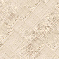 Дизайнерський картон папір "газета" світлий фон 15х15см