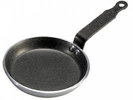 Сковорода алюмінієва для оладок з антипригарним покриттям d 14 см h 2 см de Buyer