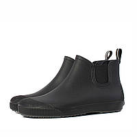 Мужские резиновые ботинки Nordman Beat черные с серой подошвой 44 (285мм)