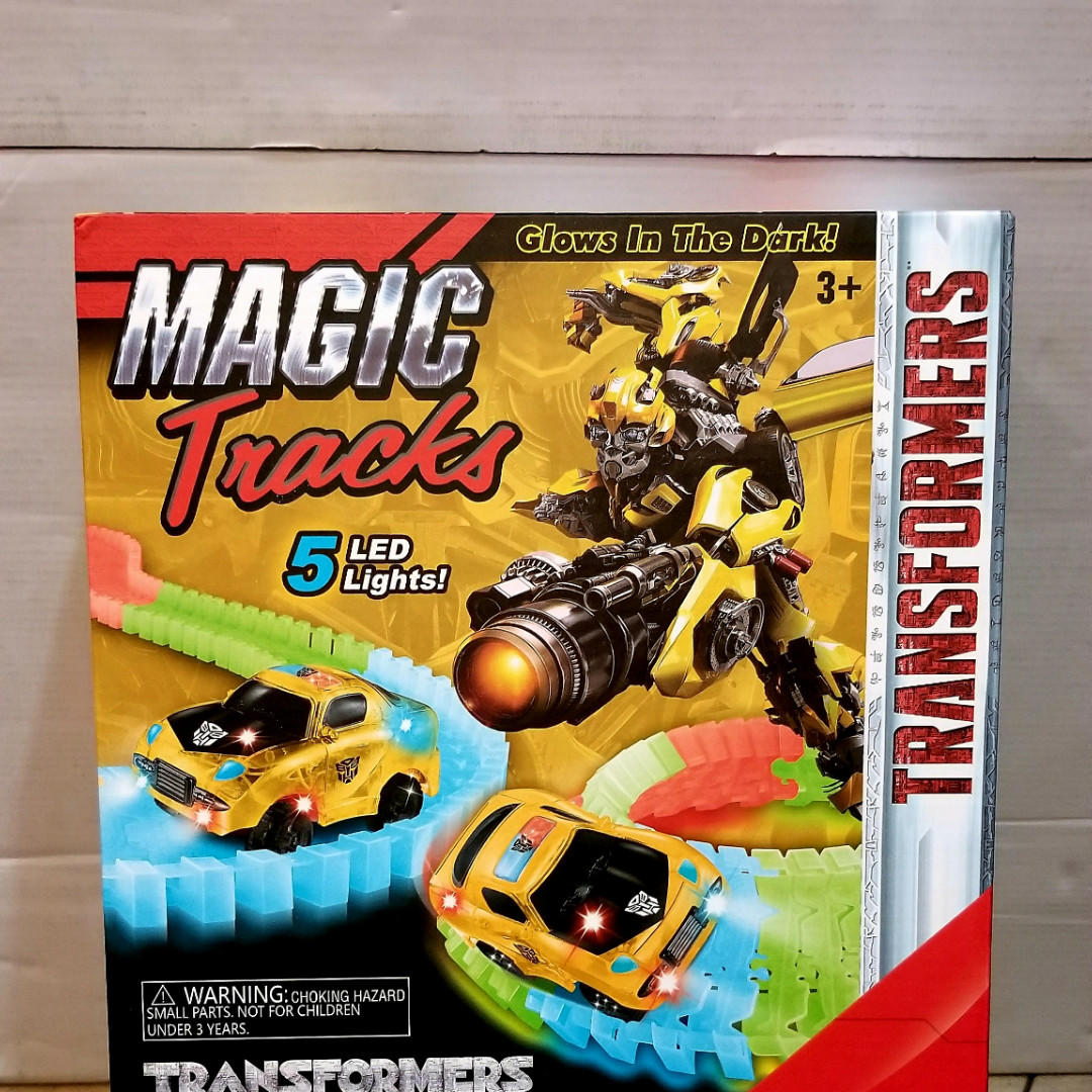 Дорога Трансформер трек 170212 B Magic Tracks – новинка 165 деталей, гнучка Світна гоночна траса