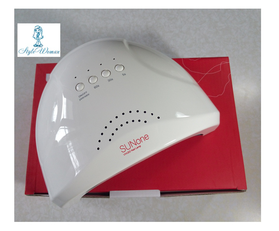 Лампа SUN One 48W UV-LED професійна лампа для сушіння нігтів із вентилятором