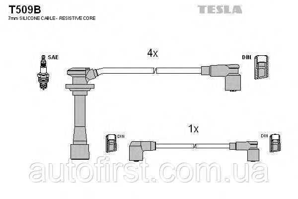 Комплект проводів запалювання Tesla T509B