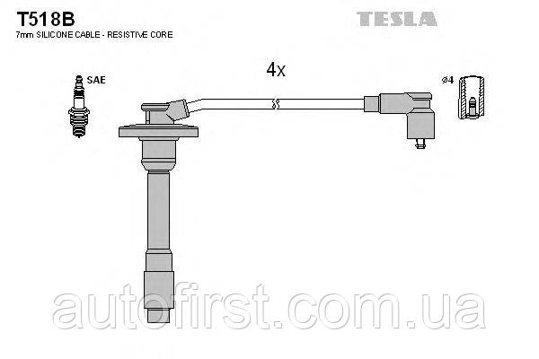 Дроти запалювання Tesla T518B для автомобілів Toyota