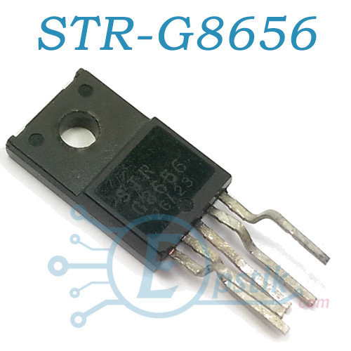 STR-G8656, мікросхема ШІМ контролер, TO220F-5L