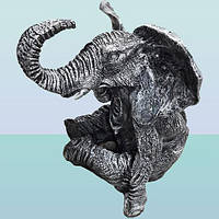 Декоративный фонтан скульптура Слон для водоема или садового пруда