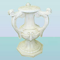 Декоративный фонтан скульптура Амфора (М) для водоема или садового пруда