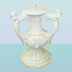 Декоративний фонтан скульптуру Амфора (М) для водойми або садового ставка