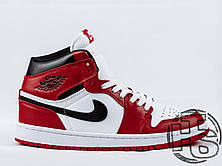 Жіночі кросівки Air Jordan 1 Retro HI OG Chicago 555088-101, фото 3