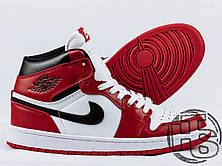 Жіночі кросівки Air Jordan 1 Retro HI OG Chicago 555088-101, фото 4