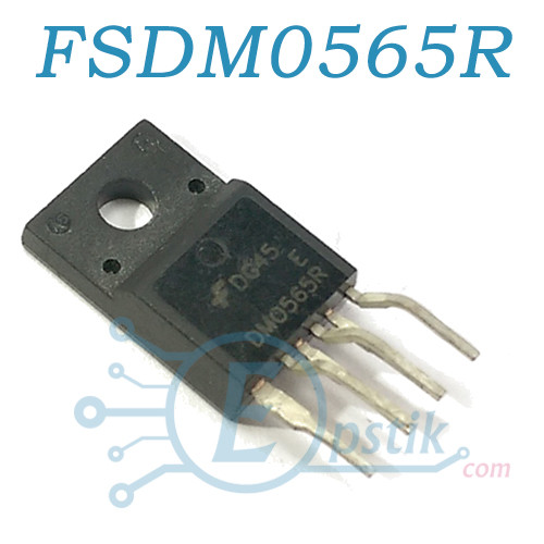 FSDM0565R, мікросхема контролер живлення, TO220F-6L