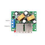 Зарядний пристрій 4 USB 5v до 6 Ампер, Вхід 7-40v Resistor Apple Residence, фото 4