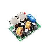Зарядний пристрій 4 USB 5v до 6 Ампер, Вхід 7-40v Resistor Apple Residence, фото 6