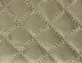 Підкладка нейлон на синтепоні колір світло-бежевий квадрат 2х2