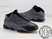 Чоловічі кросівки Air Jordan 13 XIII Low Retro Quai 54 Black/Dark Grey/White/Chrome 810551-050, фото 6