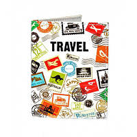 Обложка на ID паспорт "Travel Марки"