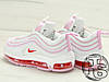 Жіночі кросівки Nike Air Max 97 Pink/White 313054-161, фото 4